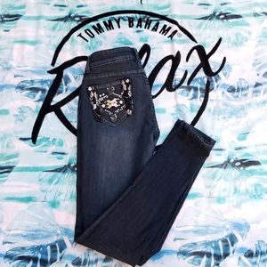 💖 Brand @ Seven Dark Wash Low Cut Jeans